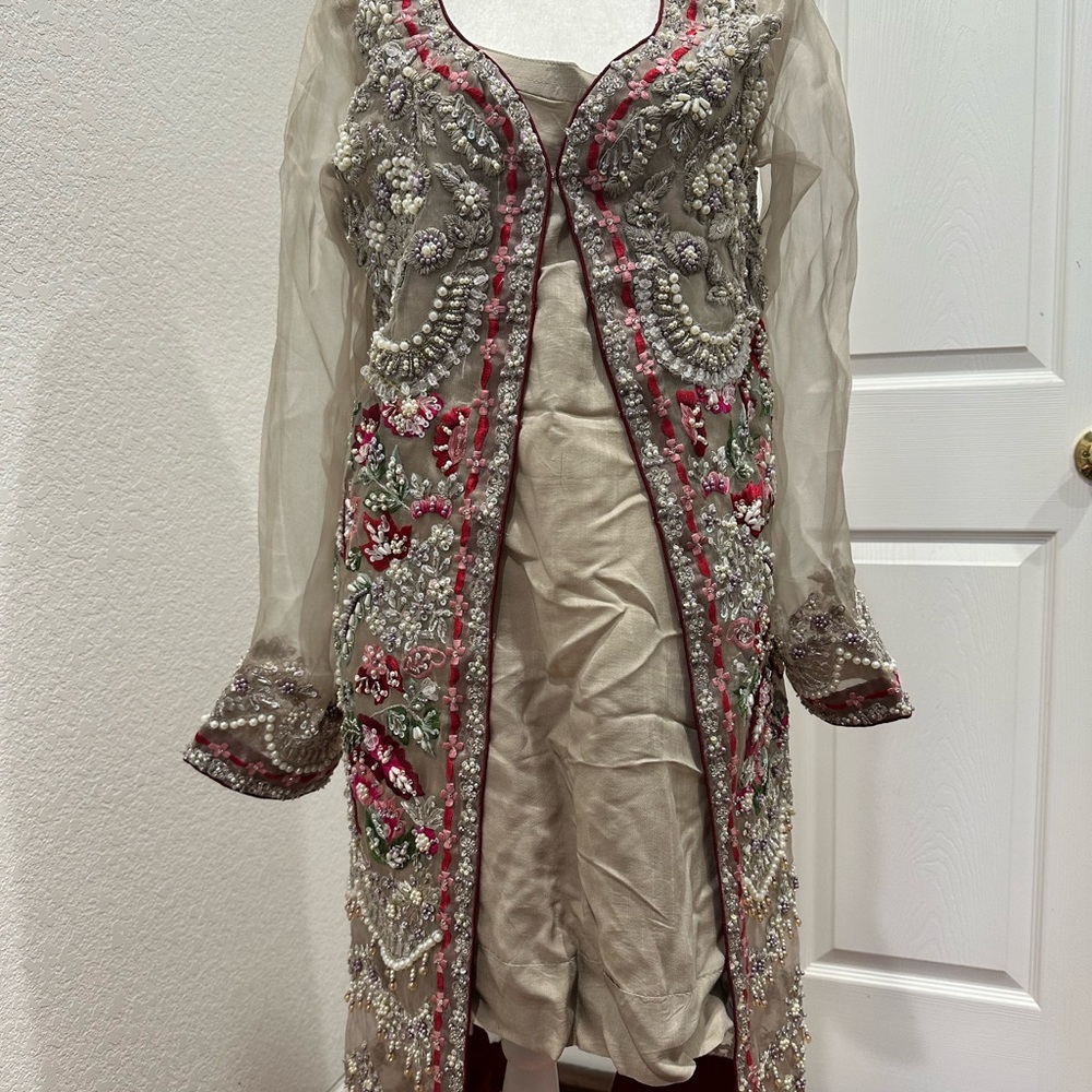 Beautiful custom Pakistani designer suit